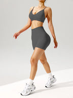 2 pcs/set Sports Bra Shorts Legging Set