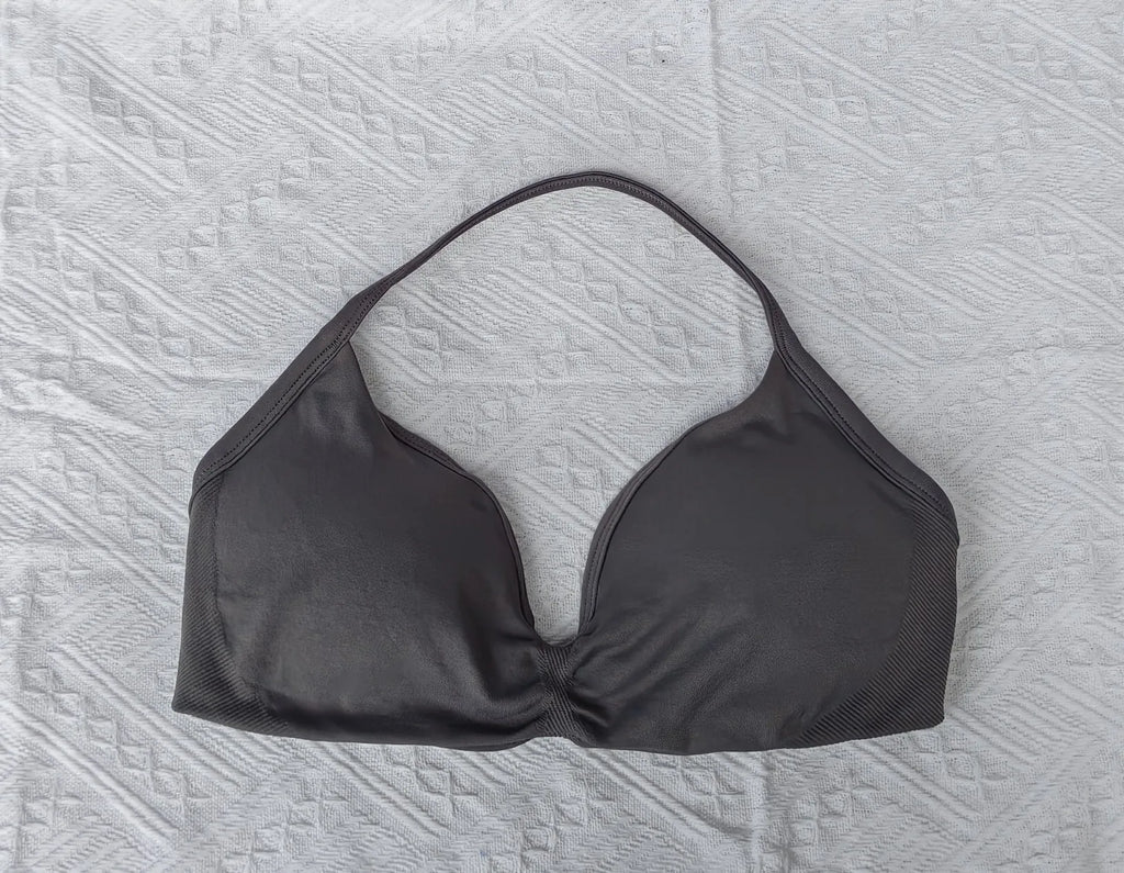 Gym top - weightlifting high support sports bra with shoulder straps