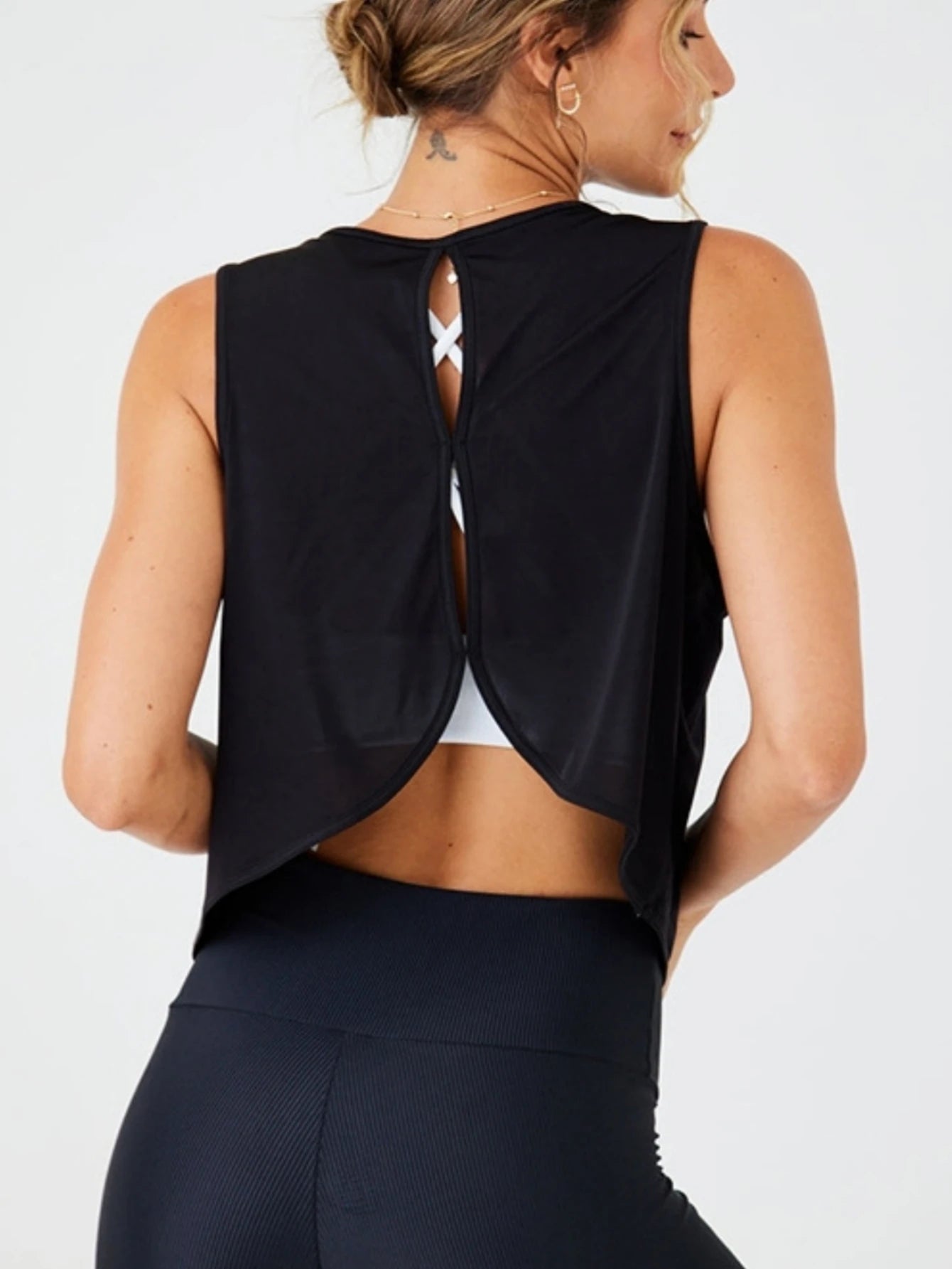 Summer Breathable Racerback Yoga Tank Top