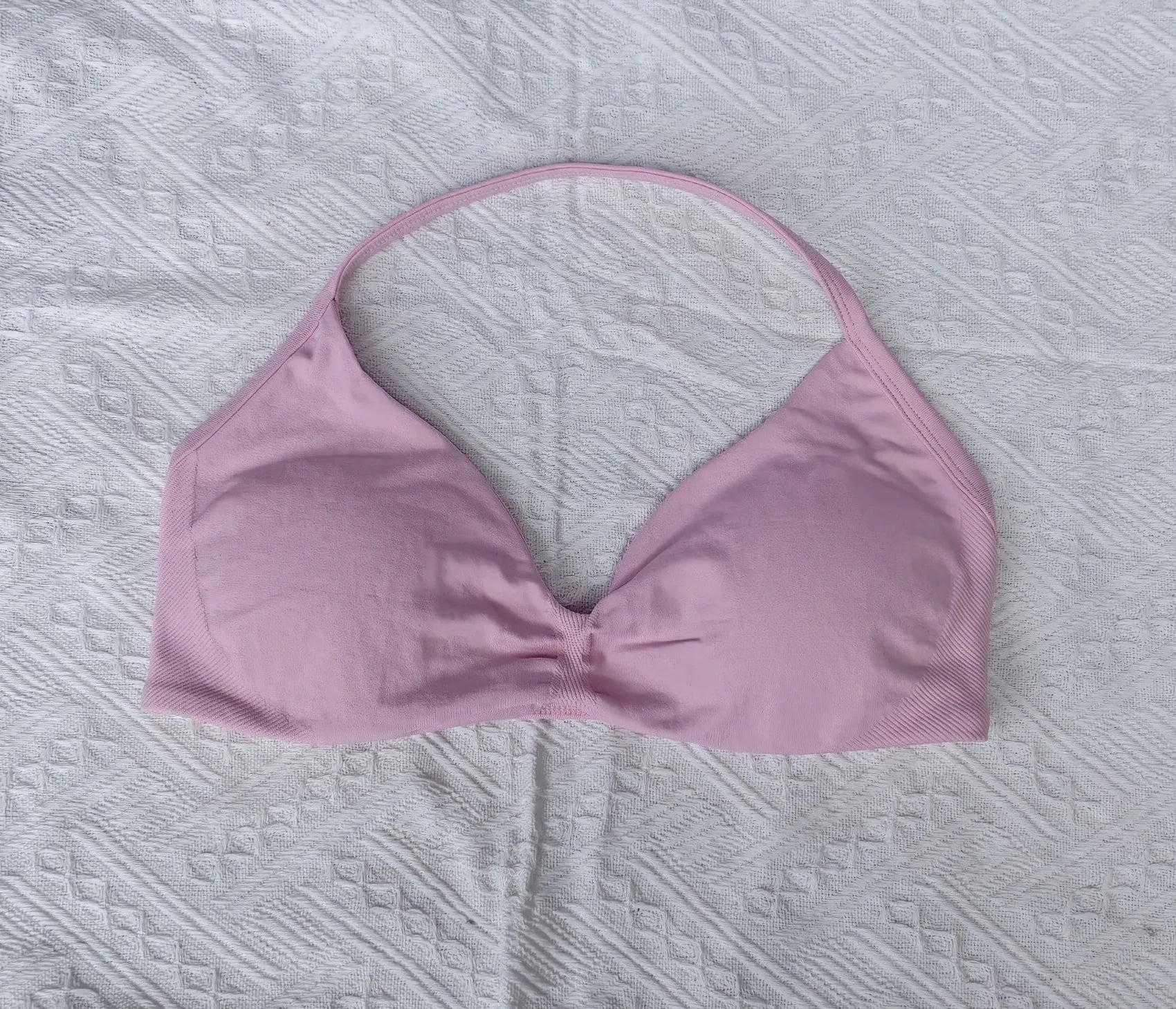 Gym top - weightlifting high support sports bra with shoulder straps