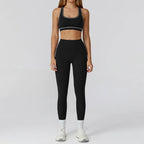 Set 2/3PCS Gym Outfit - Sports Set High Waist Leggings