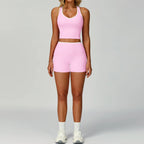 Gym Tracksuit Set 2 Piece Workout Outfits