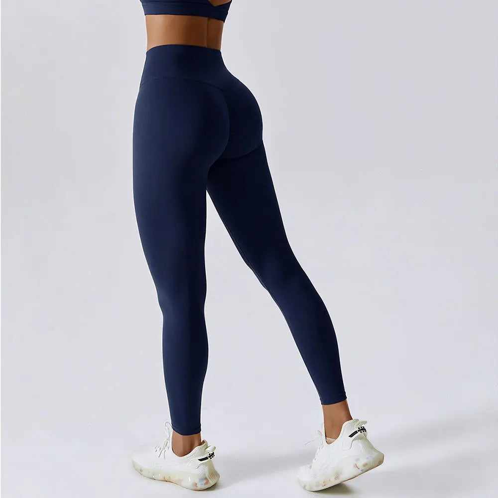 Stretchy High Waist Athletic Fitness Leggings