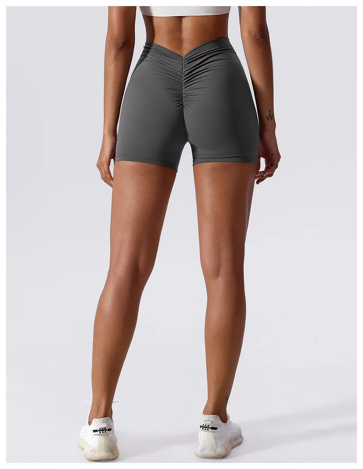 Sexy Stretch Yoga Shorts With Hip Lifting And Abdominal Tightening