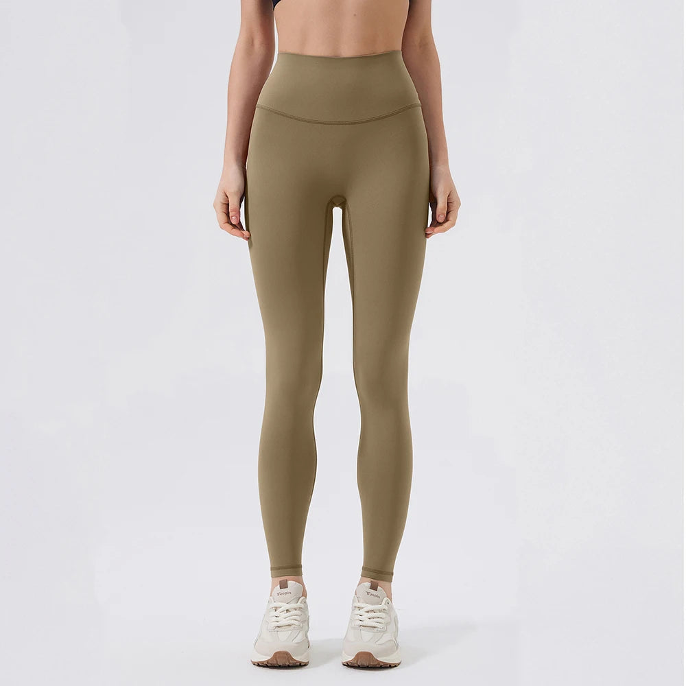 Back Waist Pocket & High Waist Yoga Leggings