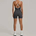 Summer Sports Overalls - One Piece Shorts Suit