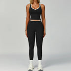 Gym Tracksuit Set 2 Piece Workout Outfits