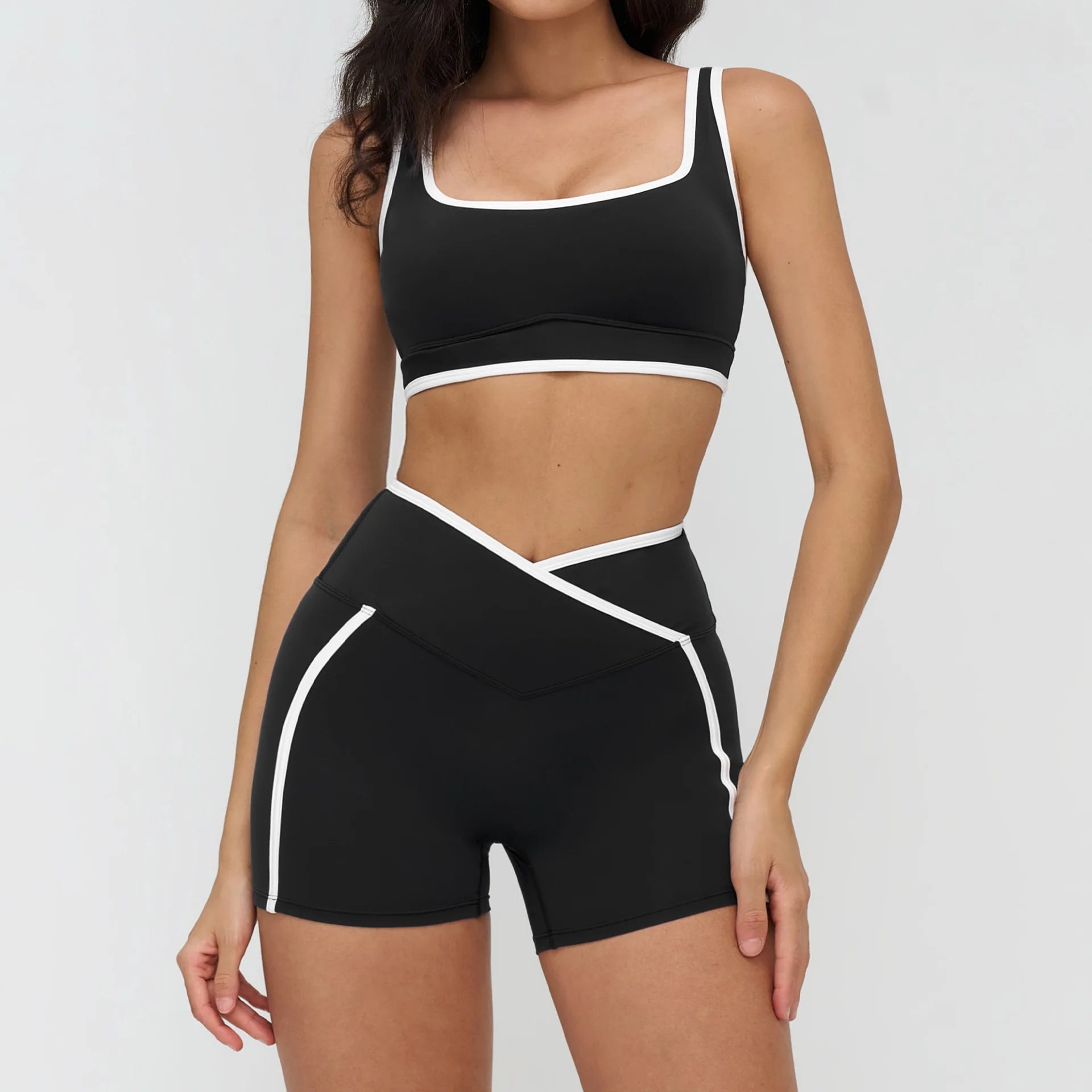 2 Pieces Yoga Set Workout Outfit - Gym Set