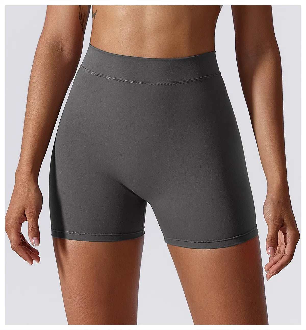 Sexy Stretch Yoga Shorts With Hip Lifting And Abdominal Tightening