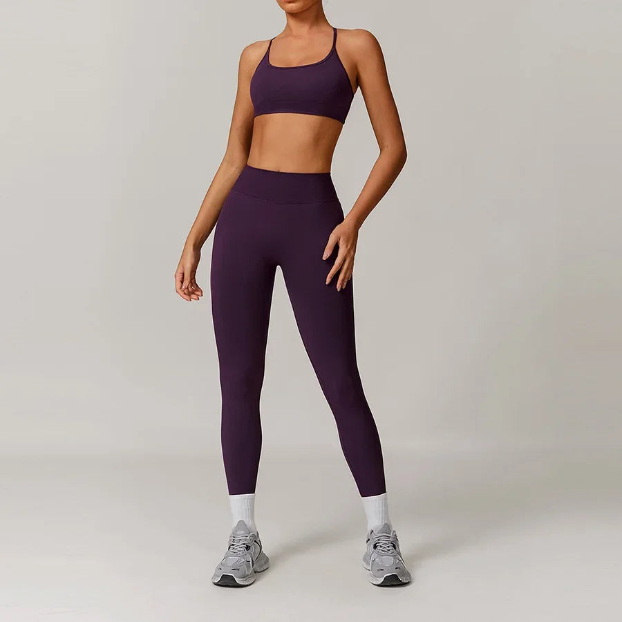 2PCS Yoga Seamless Set