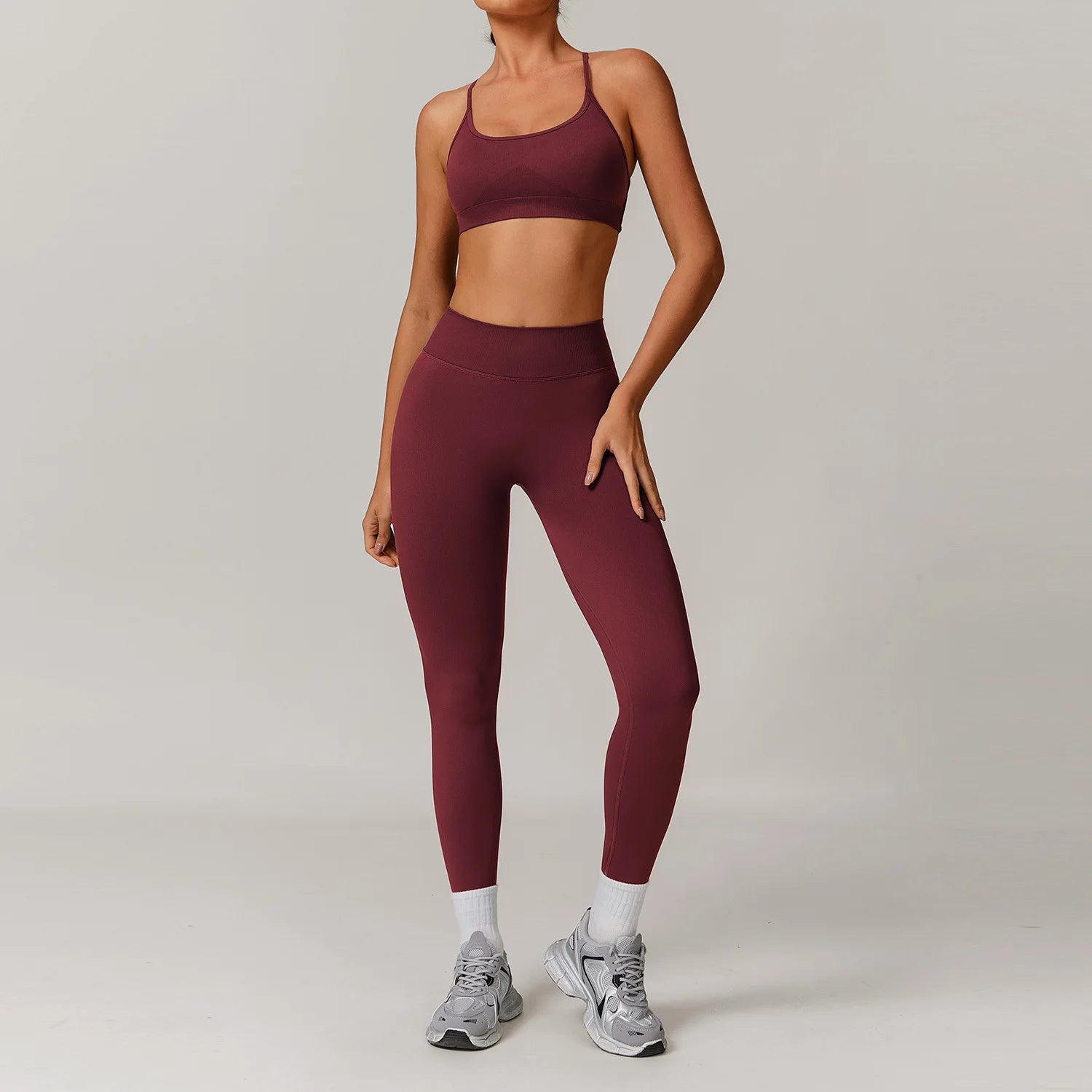 2PCS Yoga Seamless Set