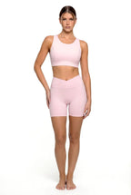 Solid Color Two Piece Gym Set