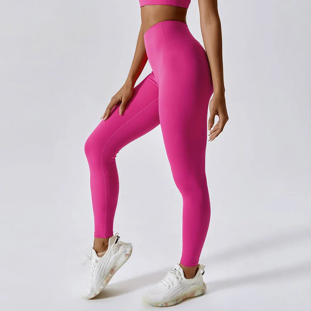 Stretchy High Waist Athletic Fitness Leggings