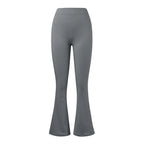 Fashion Micro Horn Leggings Women V-back Waist Sports Pants