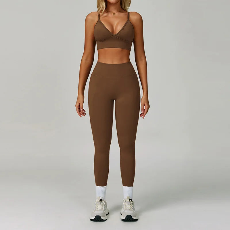 2 & 3 Piece Seamless Yoga Sets