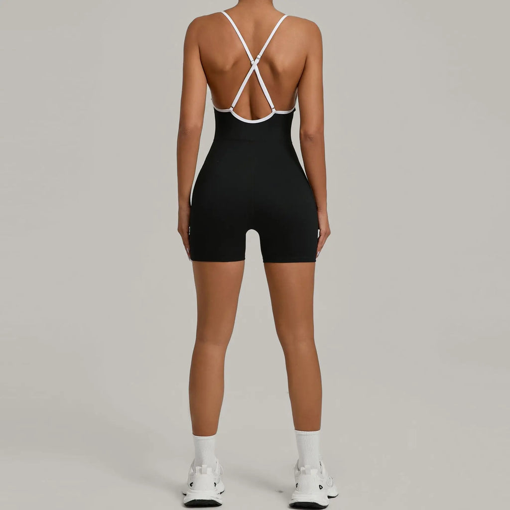 Summer Sports Overalls - One Piece Shorts Suit