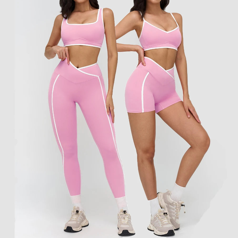 2 Pieces Yoga Set Workout Outfit - Gym Set