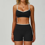 Gym Tracksuit Set 2 Piece Workout Outfits