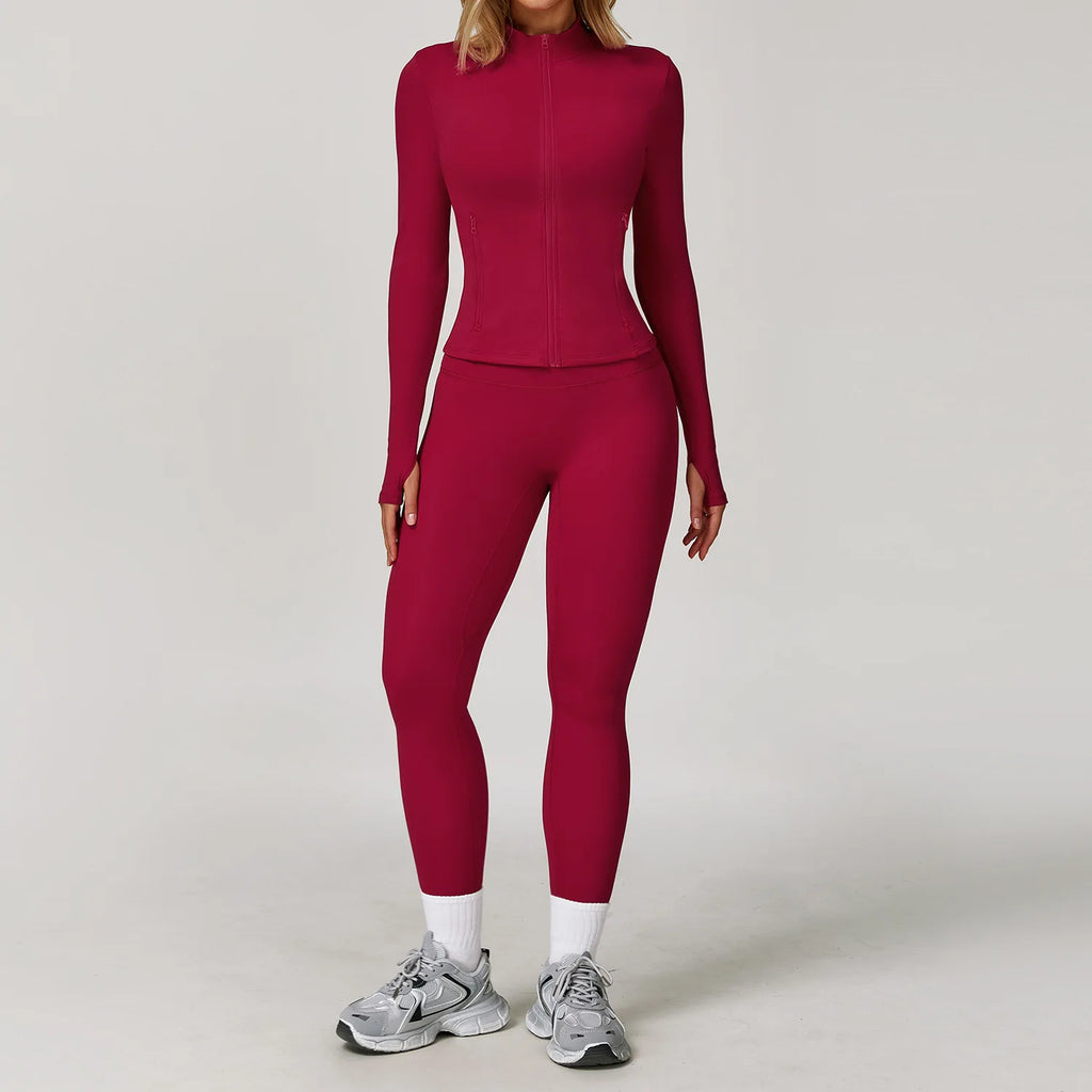 Gym Outfit - Tracksuit 2/3PCS Yoga Suit Sports Set