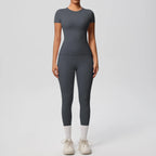 Yoga Suit Leggings Gym Set