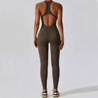 Jumpsuit Sport Overalls - Pilates Outfit