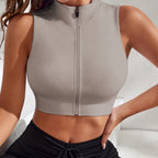 Sporty Sleeveless Top - Gym Tank Top