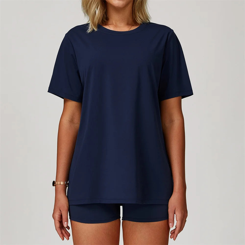 Seamless Sport T Shirt - Active Training Athletic Top