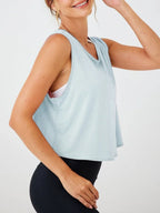 Summer Breathable Racerback Yoga Tank Top