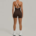 Summer Sports Overalls - One Piece Shorts Suit