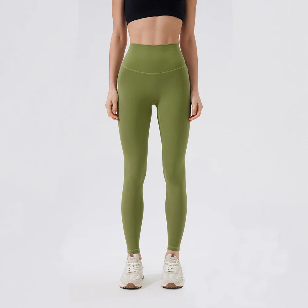 Back Waist Pocket & High Waist Yoga Leggings