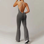 Yoga Set V Back Jumpsuit