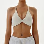Cross Back Straps Fitness Bra