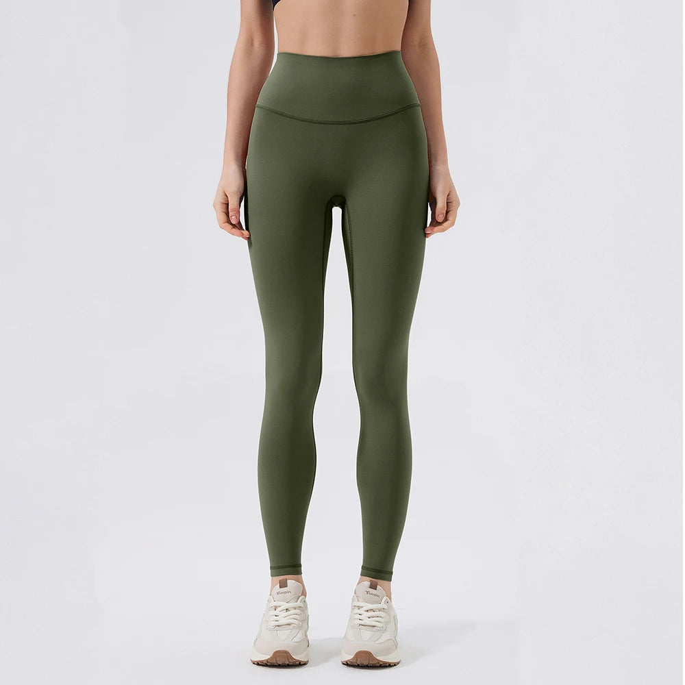 Back Waist Pocket & High Waist Yoga Leggings