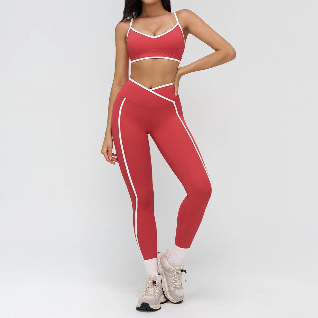 2 Pieces Yoga Set Workout Outfit - Gym Set