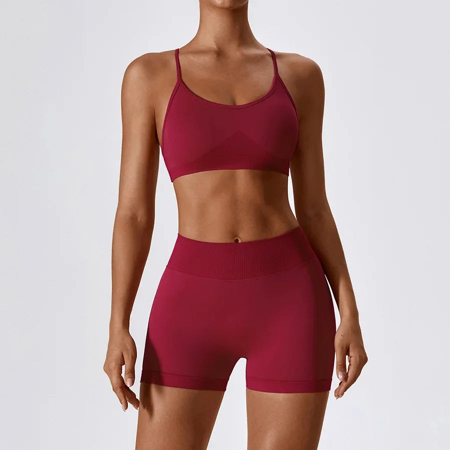 2PCS Yoga Seamless Set