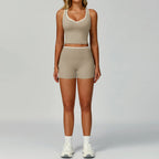 Gym Tracksuit Set 2 Piece Workout Outfits