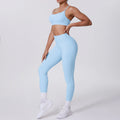 Seamless High-Waist Yoga Set – Peach Sculpt Fit
