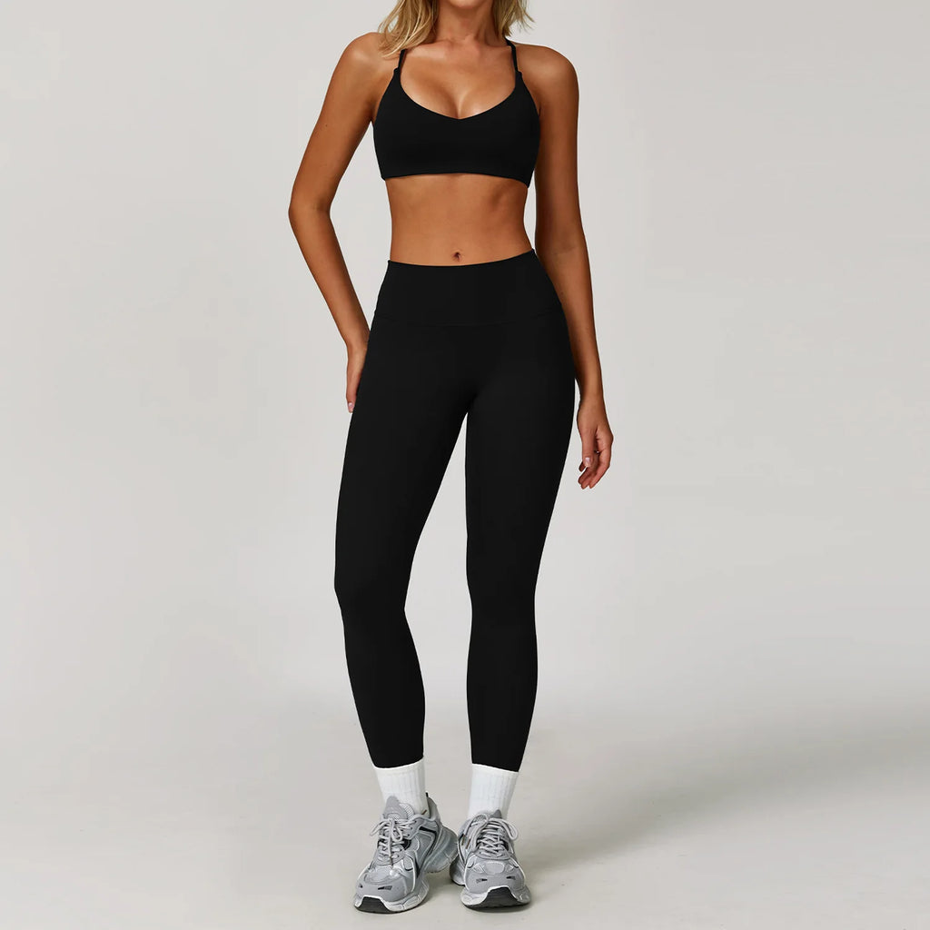 Gym Outfit - Tracksuit 2/3PCS Yoga Suit Sports Set