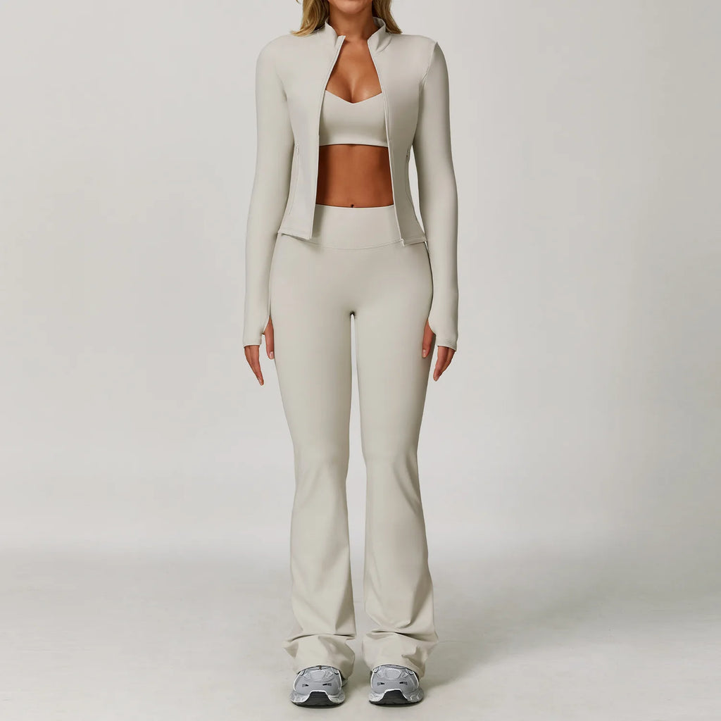 Gym Outfit - Tracksuit 2/3PCS Yoga Suit Sports Set