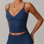 Yoga Vest Fitness Tank Top - Open Back