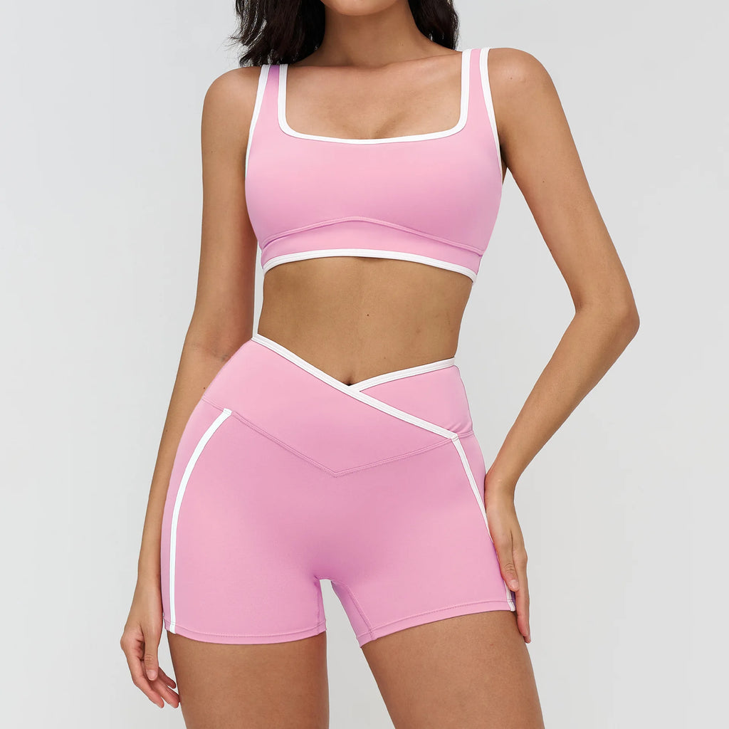 2 Pieces Yoga Set Workout Outfit - Gym Set