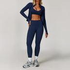 Gym Outfit - Tracksuit 2/3PCS Yoga Suit Sports Set