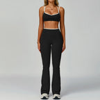 Gym Tracksuit Set 2 Piece Workout Outfits