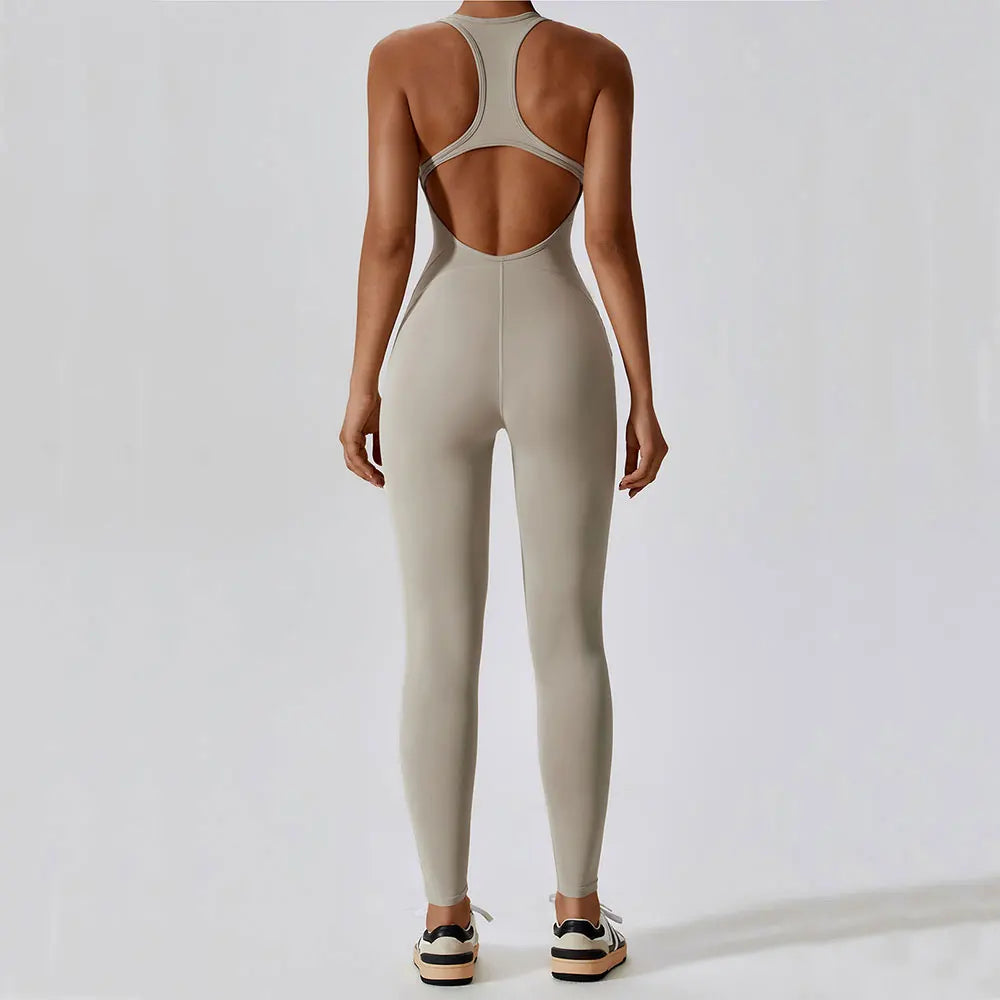Jumpsuit Sport Overalls - Pilates Outfit