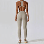 Jumpsuit Sport Overalls - Pilates Outfit