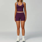 Gym Tracksuit Set 2 Piece Workout Outfits