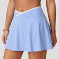 Tennis Skorts with Shorts - High Waist Two Piece Sports Skirt