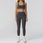 Set 2/3PCS Gym Outfit - Sports Set High Waist Leggings