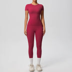 Yoga Suit Leggings Gym Set