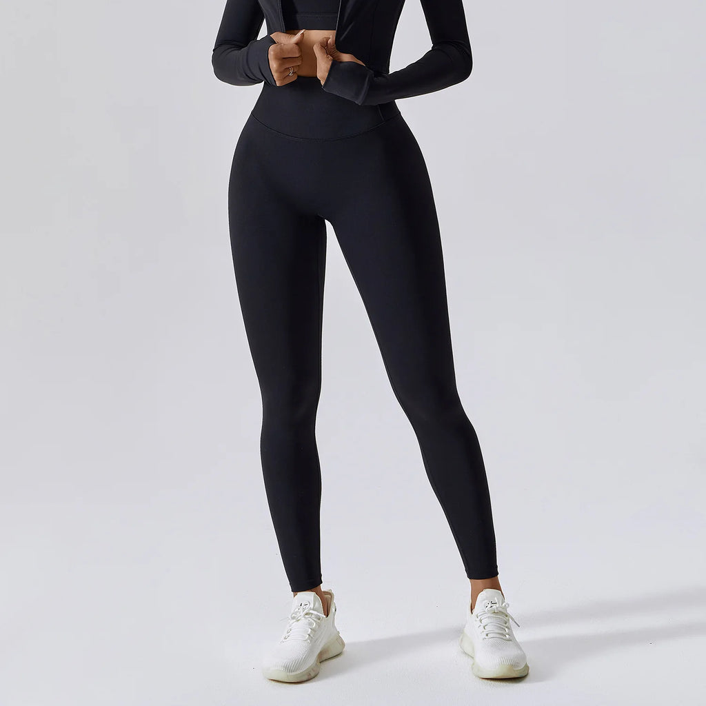 Stretchy High Waist Athletic Fitness Leggings